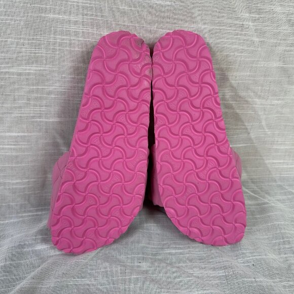 Birkenstock 1774 III Sylt Leather Slide Sandal Azalea Pink Quilted Size EU 36 - Picture 4 of 5